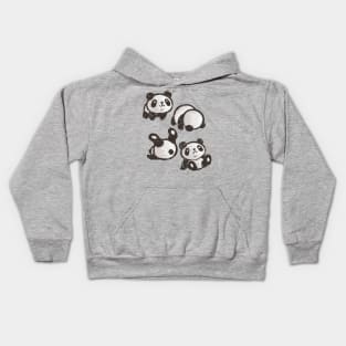 Rolling panda Kids Hoodie